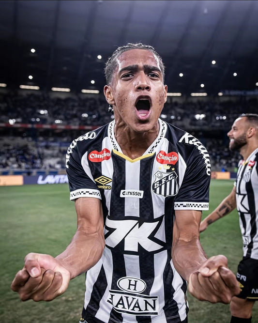 Santos – Maillot Extérieur 2025/26 Fans Version Neymar Jr