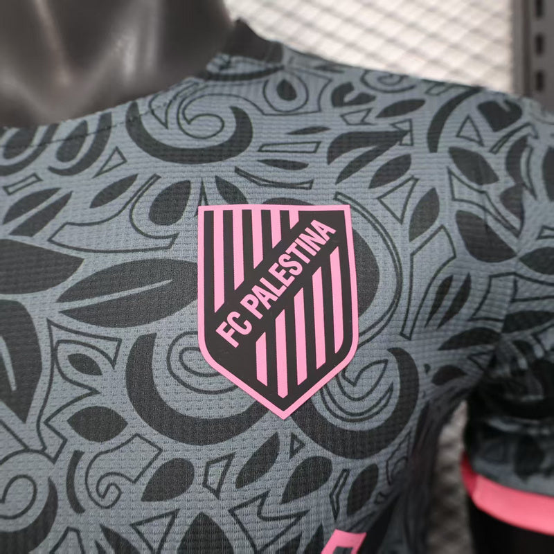 Maillot Édition Spéciale Palestine – Noir & Rose